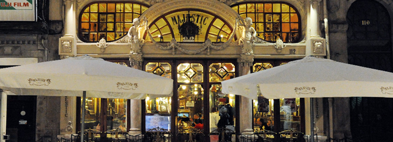 majestic café no Porto - nacionalidade portuguesa