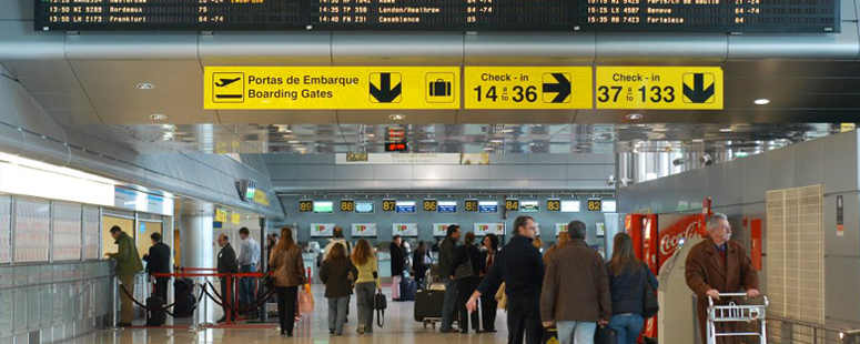 Passagem aérea para Portugal