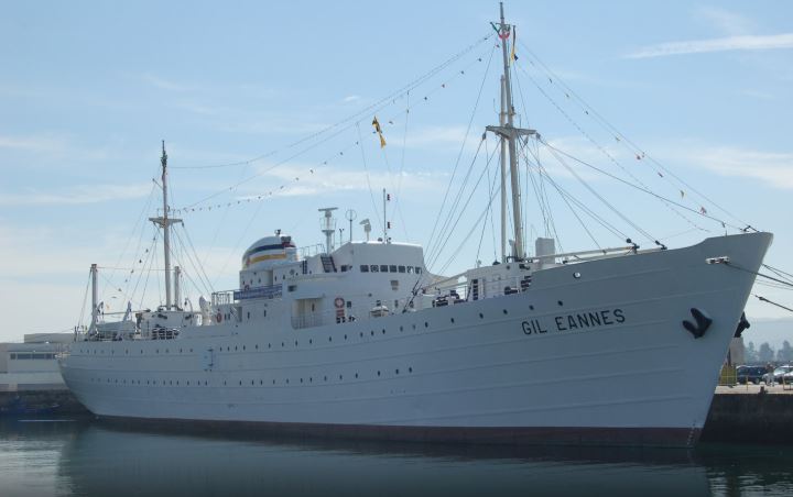 Navio Gil Eannes em Viana do Castelo