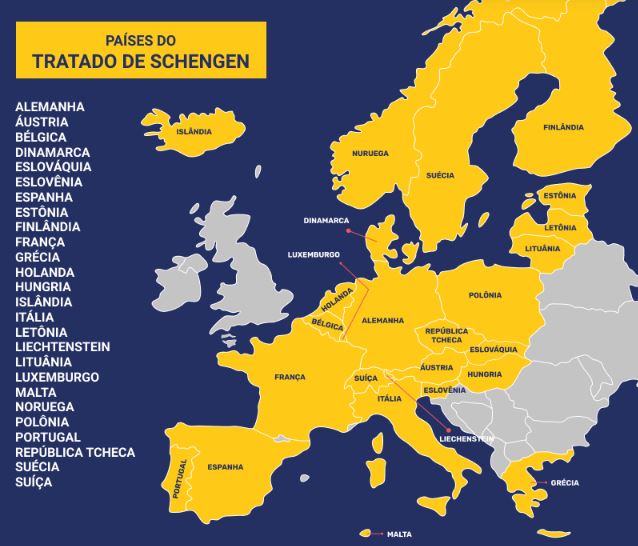 Espaço Schengen - O que é e como funciona