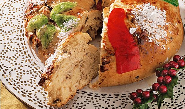 bolo rei natal